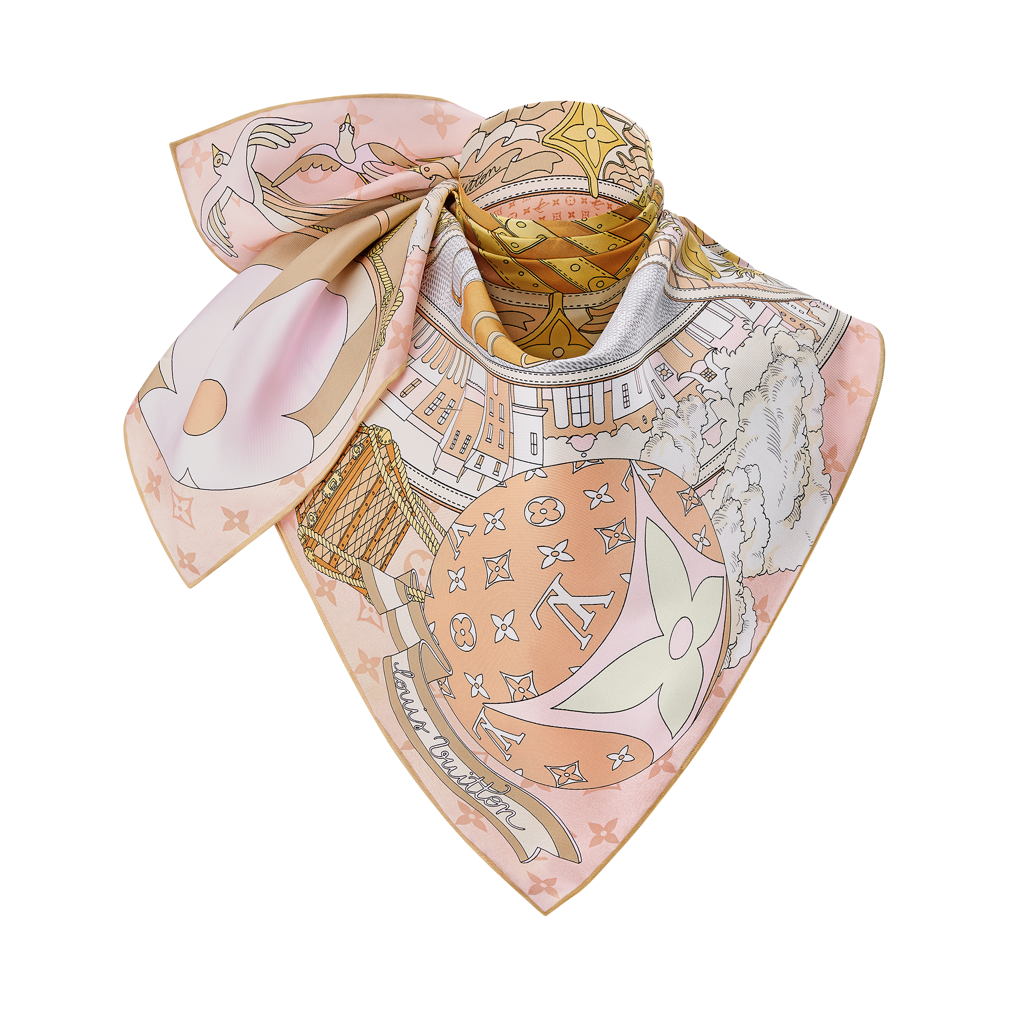 Square 90x90 Silk Squares and Bandeaus Accessories | LOUIS VUITTON